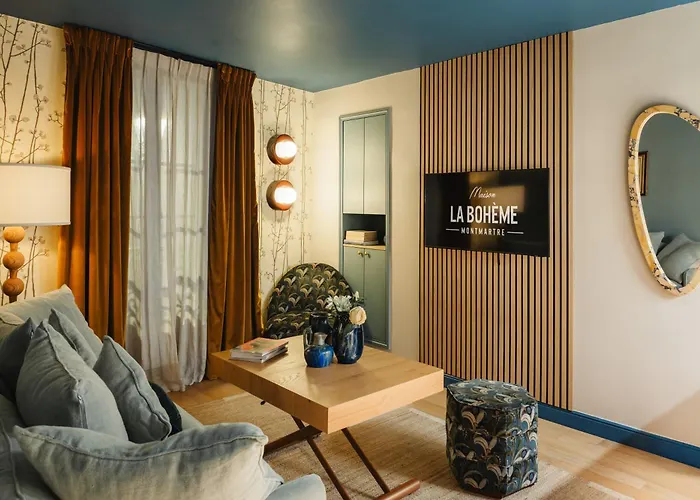 La Boheme Montmartre - & De Luxe Au Sacre Coeur 4* Paris